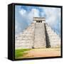 ¡Viva Mexico! Square Collection - Chichen Itza Pyramid V-Philippe Hugonnard-Framed Stretched Canvas