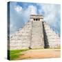 ¡Viva Mexico! Square Collection - Chichen Itza Pyramid V-Philippe Hugonnard-Stretched Canvas