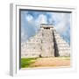 ¡Viva Mexico! Square Collection - Chichen Itza Pyramid V-Philippe Hugonnard-Framed Photographic Print