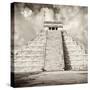 ¡Viva Mexico! Square Collection - Chichen Itza Pyramid VI-Philippe Hugonnard-Stretched Canvas