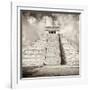 ¡Viva Mexico! Square Collection - Chichen Itza Pyramid VI-Philippe Hugonnard-Framed Photographic Print