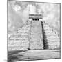 ¡Viva Mexico! Square Collection - Chichen Itza Pyramid VI-Philippe Hugonnard-Mounted Photographic Print