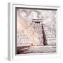 ¡Viva Mexico! Square Collection - Chichen Itza Pyramid VIII-Philippe Hugonnard-Framed Photographic Print