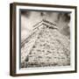 ¡Viva Mexico! Square Collection - Chichen Itza Pyramid X-Philippe Hugonnard-Framed Photographic Print