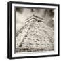 ¡Viva Mexico! Square Collection - Chichen Itza Pyramid X-Philippe Hugonnard-Framed Photographic Print