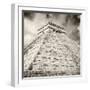 ¡Viva Mexico! Square Collection - Chichen Itza Pyramid X-Philippe Hugonnard-Framed Photographic Print