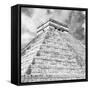 ¡Viva Mexico! Square Collection - Chichen Itza Pyramid XI-Philippe Hugonnard-Framed Stretched Canvas