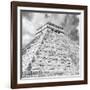 ¡Viva Mexico! Square Collection - Chichen Itza Pyramid XI-Philippe Hugonnard-Framed Photographic Print