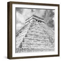 ¡Viva Mexico! Square Collection - Chichen Itza Pyramid XI-Philippe Hugonnard-Framed Photographic Print