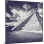 ¡Viva Mexico! Square Collection - Chichen Itza Pyramid XIII-Philippe Hugonnard-Mounted Photographic Print