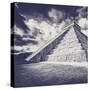 ¡Viva Mexico! Square Collection - Chichen Itza Pyramid XIII-Philippe Hugonnard-Stretched Canvas