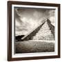 ¡Viva Mexico! Square Collection - Chichen Itza Pyramid XIV-Philippe Hugonnard-Framed Photographic Print