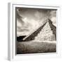 ¡Viva Mexico! Square Collection - Chichen Itza Pyramid XIV-Philippe Hugonnard-Framed Photographic Print