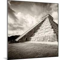 ¡Viva Mexico! Square Collection - Chichen Itza Pyramid XIV-Philippe Hugonnard-Mounted Photographic Print