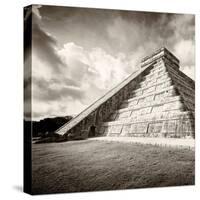 ¡Viva Mexico! Square Collection - Chichen Itza Pyramid XIV-Philippe Hugonnard-Stretched Canvas