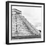 ¡Viva Mexico! Square Collection - Chichen Itza Pyramid XIX-Philippe Hugonnard-Framed Photographic Print