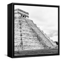 ¡Viva Mexico! Square Collection - Chichen Itza Pyramid XIX-Philippe Hugonnard-Framed Stretched Canvas