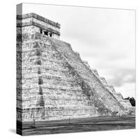 ¡Viva Mexico! Square Collection - Chichen Itza Pyramid XIX-Philippe Hugonnard-Stretched Canvas