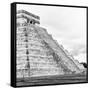 ¡Viva Mexico! Square Collection - Chichen Itza Pyramid XIX-Philippe Hugonnard-Framed Stretched Canvas