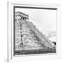 ¡Viva Mexico! Square Collection - Chichen Itza Pyramid XIX-Philippe Hugonnard-Framed Photographic Print