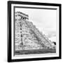 ¡Viva Mexico! Square Collection - Chichen Itza Pyramid XIX-Philippe Hugonnard-Framed Photographic Print