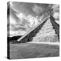 ¡Viva Mexico! Square Collection - Chichen Itza Pyramid XV-Philippe Hugonnard-Stretched Canvas