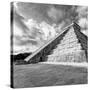 ¡Viva Mexico! Square Collection - Chichen Itza Pyramid XV-Philippe Hugonnard-Stretched Canvas