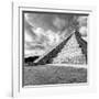 ¡Viva Mexico! Square Collection - Chichen Itza Pyramid XV-Philippe Hugonnard-Framed Photographic Print