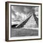 ¡Viva Mexico! Square Collection - Chichen Itza Pyramid XV-Philippe Hugonnard-Framed Photographic Print