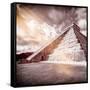 ¡Viva Mexico! Square Collection - Chichen Itza Pyramid XVI-Philippe Hugonnard-Framed Stretched Canvas