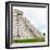 ¡Viva Mexico! Square Collection - Chichen Itza Pyramid XVII-Philippe Hugonnard-Framed Photographic Print