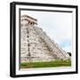 ¡Viva Mexico! Square Collection - Chichen Itza Pyramid XVII-Philippe Hugonnard-Framed Photographic Print