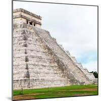¡Viva Mexico! Square Collection - Chichen Itza Pyramid XVII-Philippe Hugonnard-Mounted Photographic Print