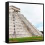 ¡Viva Mexico! Square Collection - Chichen Itza Pyramid XVII-Philippe Hugonnard-Framed Stretched Canvas