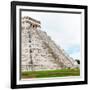 ¡Viva Mexico! Square Collection - Chichen Itza Pyramid XVII-Philippe Hugonnard-Framed Photographic Print