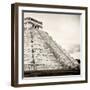 ¡Viva Mexico! Square Collection - Chichen Itza Pyramid XVIII-Philippe Hugonnard-Framed Photographic Print