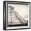 ¡Viva Mexico! Square Collection - Chichen Itza Pyramid XVIII-Philippe Hugonnard-Framed Photographic Print