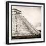 ¡Viva Mexico! Square Collection - Chichen Itza Pyramid XVIII-Philippe Hugonnard-Framed Photographic Print