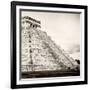 ¡Viva Mexico! Square Collection - Chichen Itza Pyramid XVIII-Philippe Hugonnard-Framed Photographic Print