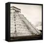 ¡Viva Mexico! Square Collection - Chichen Itza Pyramid XVIII-Philippe Hugonnard-Framed Stretched Canvas