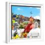 ¡Viva Mexico! Square Collection - Church Domes - Guanajuato-Philippe Hugonnard-Framed Photographic Print