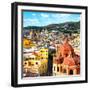 ¡Viva Mexico! Square Collection - Church Domes in Guanajuato II-Philippe Hugonnard-Framed Photographic Print