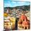 ¡Viva Mexico! Square Collection - Church Domes in Guanajuato II-Philippe Hugonnard-Mounted Photographic Print