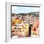 ¡Viva Mexico! Square Collection - Church Domes in Guanajuato III-Philippe Hugonnard-Framed Photographic Print