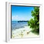 ¡Viva Mexico! Square Collection - Coastline Paradise in Isla Mujeres II-Philippe Hugonnard-Framed Photographic Print