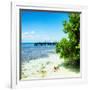 ¡Viva Mexico! Square Collection - Coastline Paradise in Isla Mujeres II-Philippe Hugonnard-Framed Photographic Print