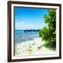 ¡Viva Mexico! Square Collection - Coastline Paradise in Isla Mujeres II-Philippe Hugonnard-Framed Photographic Print