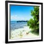 ¡Viva Mexico! Square Collection - Coastline Paradise in Isla Mujeres II-Philippe Hugonnard-Framed Photographic Print