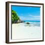 ¡Viva Mexico! Square Collection - Coastline Paradise in Isla Mujeres IV-Philippe Hugonnard-Framed Photographic Print