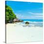 ¡Viva Mexico! Square Collection - Coastline Paradise in Isla Mujeres IV-Philippe Hugonnard-Stretched Canvas